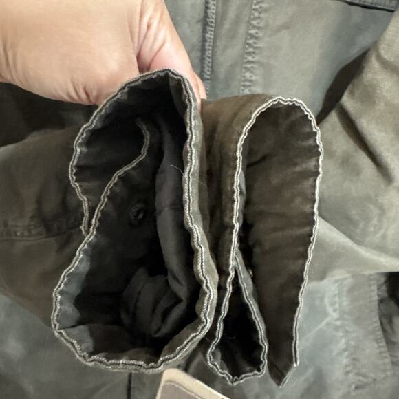 LEVI'S Mens Military Jacket Olive Green Size XXL NWT FLAWED - Picture 8 of 16